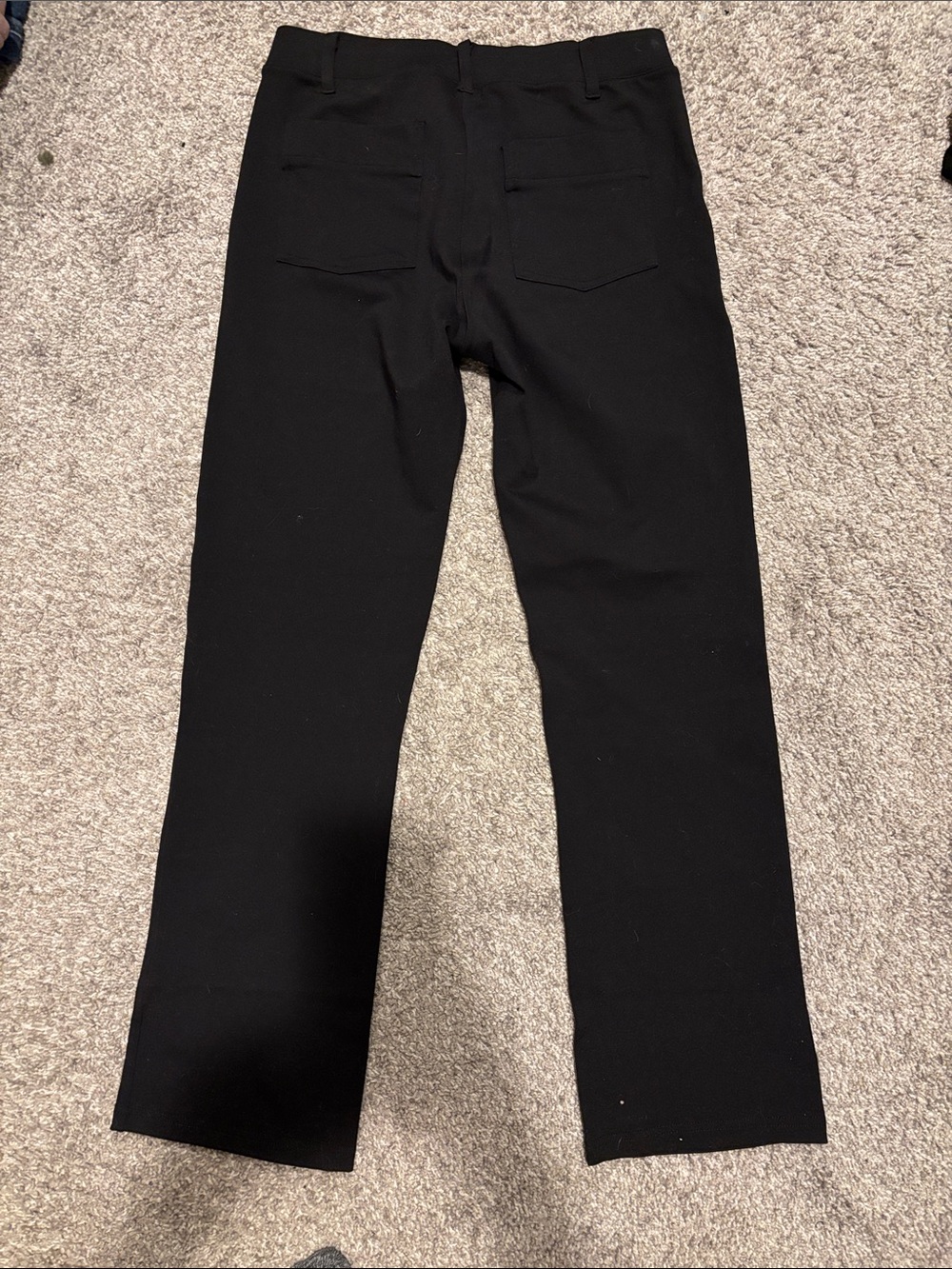 Yogipace women’s petite Black elastic Straight-Leg Bottoms - Picture 4 of 5